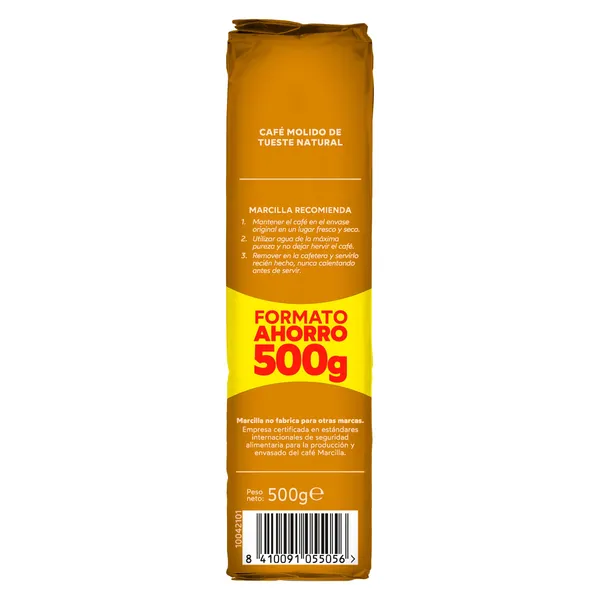 Café molido natural Marcilla 500 g 4