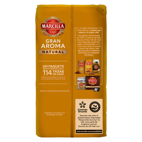 Café molido natural Marcilla 500 g 5