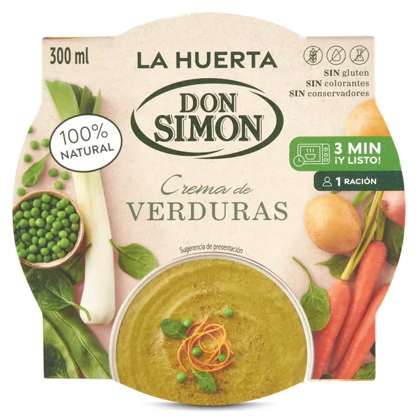 Crema de verduras Don Simón 300 ml 2