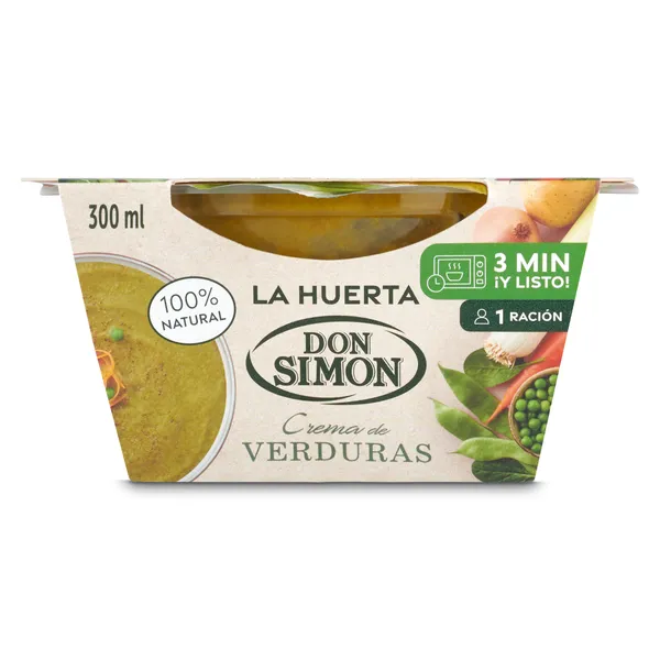 Crema de verduras Don Simón 300 ml 4