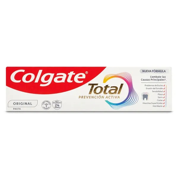 Pasta de dientes protección completa Original Colgate Total 75 ml 2
