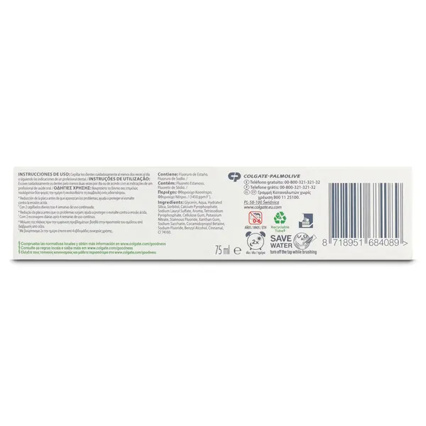 Pasta de dientes blanqueadora Colgate Total 75 ml 5
