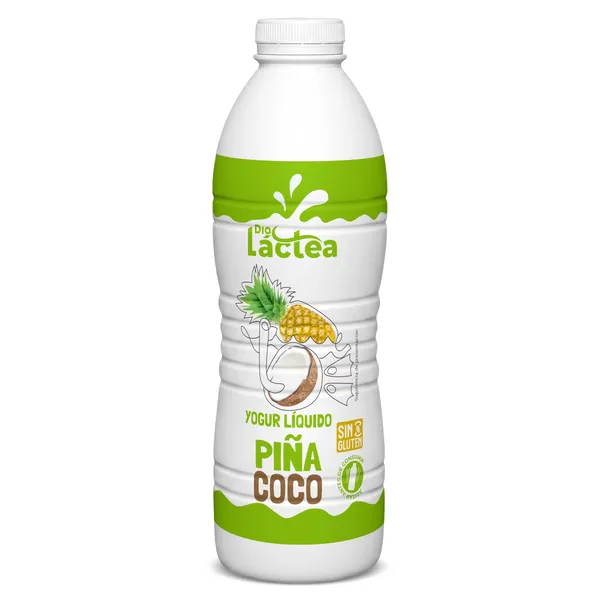 Yogur líquido sabor piña y coco Dia Láctea 1 Kg 2
