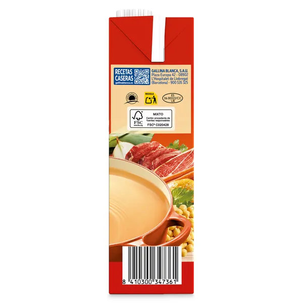 Caldo casero de puchero Gallina Blanca brik 1 L 3