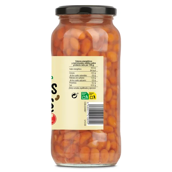 Alubias pintas cocidas Dia Vegecampo 400 g 3