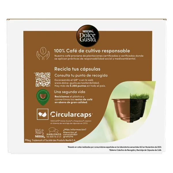 Cápsulas de café con leche Dolce Gusto 30 unidades 4