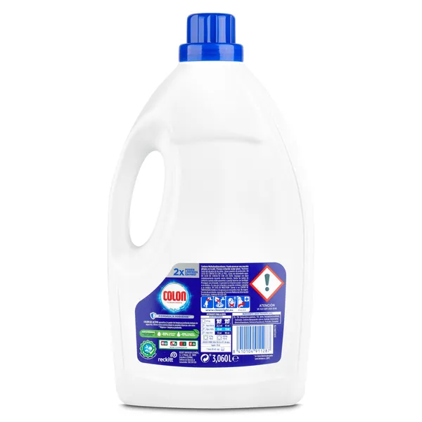 Detergente líquido azul activo Colon 45 lavados 3