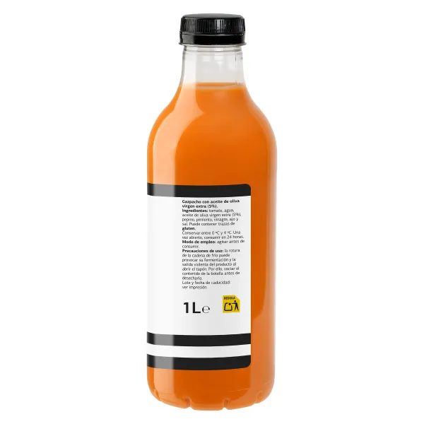 Gazpacho fresco Al Punto Dia botella 1 l 2