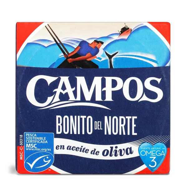 Bonito del norte en aceite de oliva MSC Campos lata 60 g 3