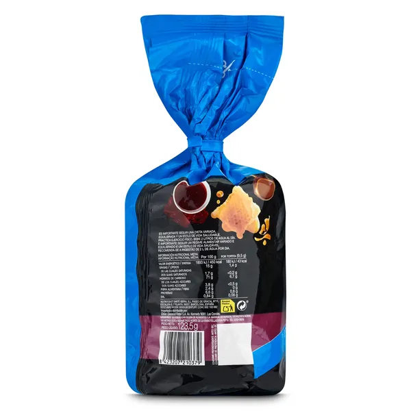 Tortitas de maíz sabor barbacoa Bicentury bolsa 123.5 g 2
