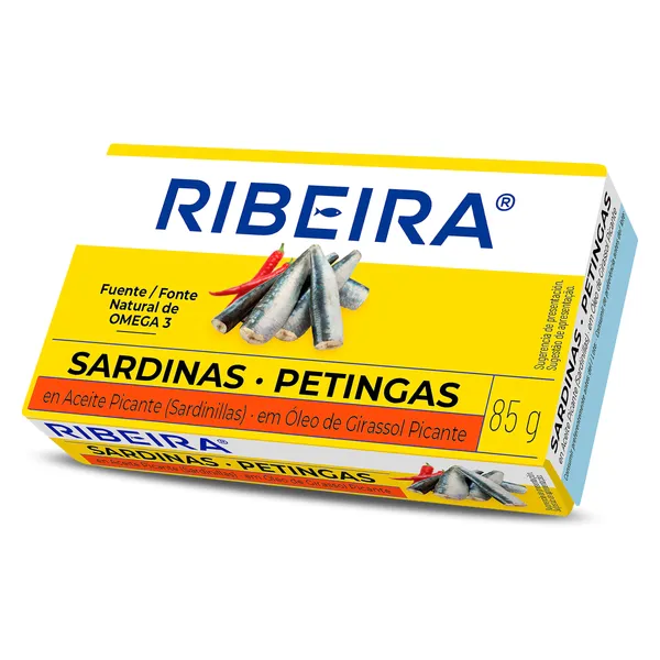 Sardinillas en aceite picante Ribeira lata 60 g