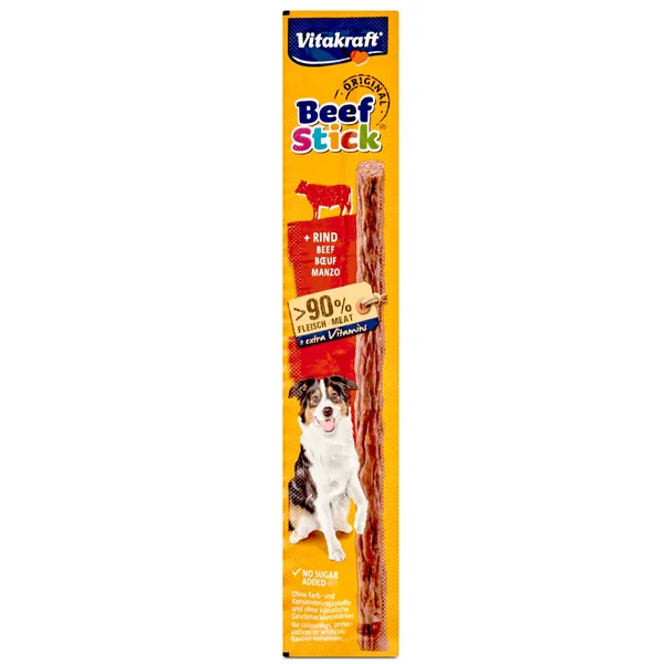 Snack para perros con buey Vitakraft 12 g 2