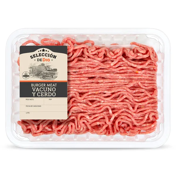 Preparado de carne picada de cerdo y vacuno Selección de Dia bandeja 500 g 2