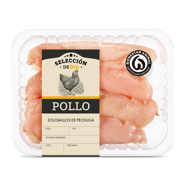 Solomillos de pollo Selección de Dia 550 g aprox. 2