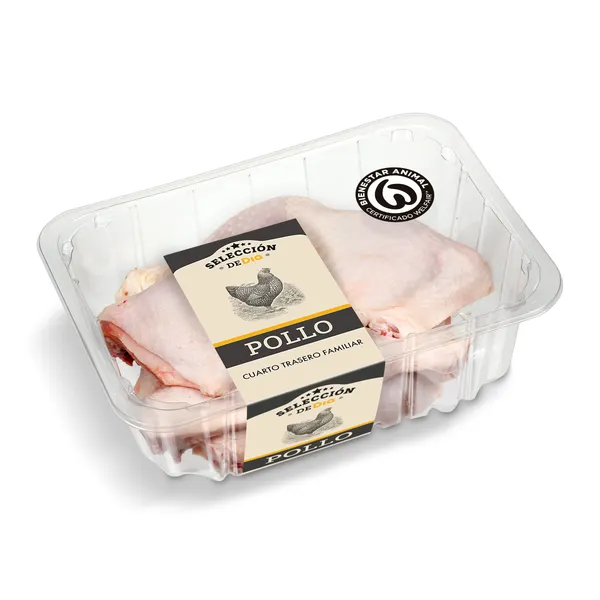 Cuarto trasero de pollo formato familiar Selección de Dia 1.6 Kg aprox. 3