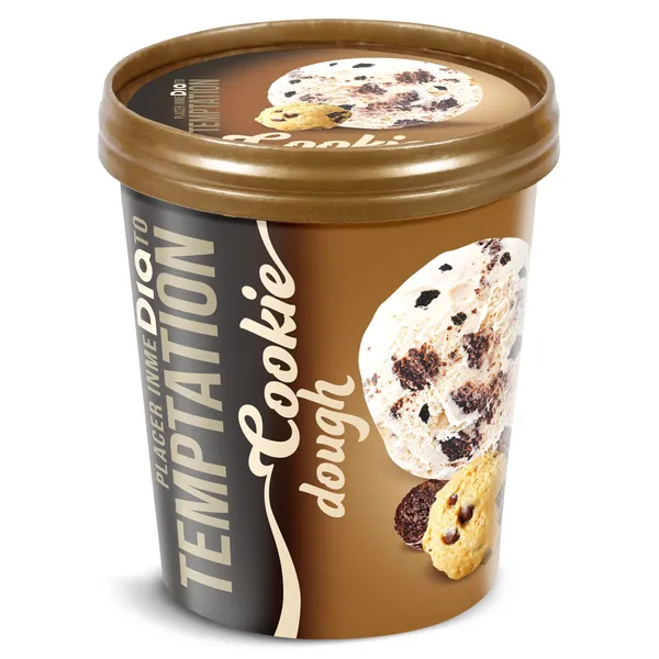 Tarrina de cookie dough Dia Temptation 350 g 3