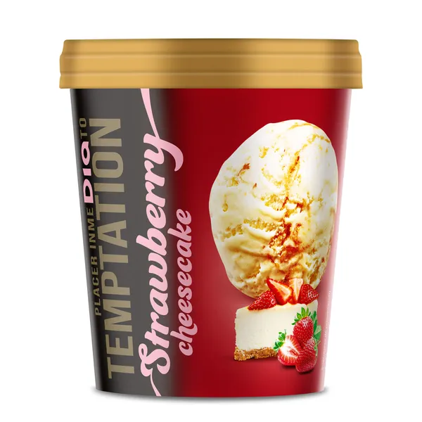 Tarrina de strawberry cheesecake Dia Temptation 350 g 2