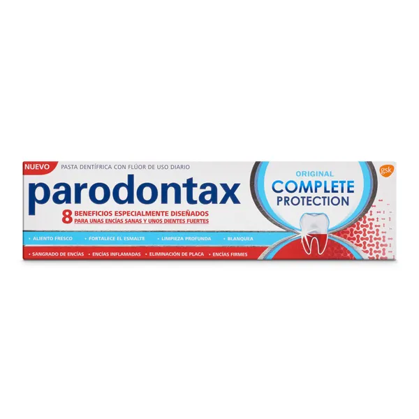 Pasta de dientes protección completa Parodontax tubo 75 ml 2
