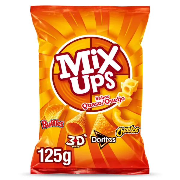 Mix Ups snacks sabor queso 125 g 2