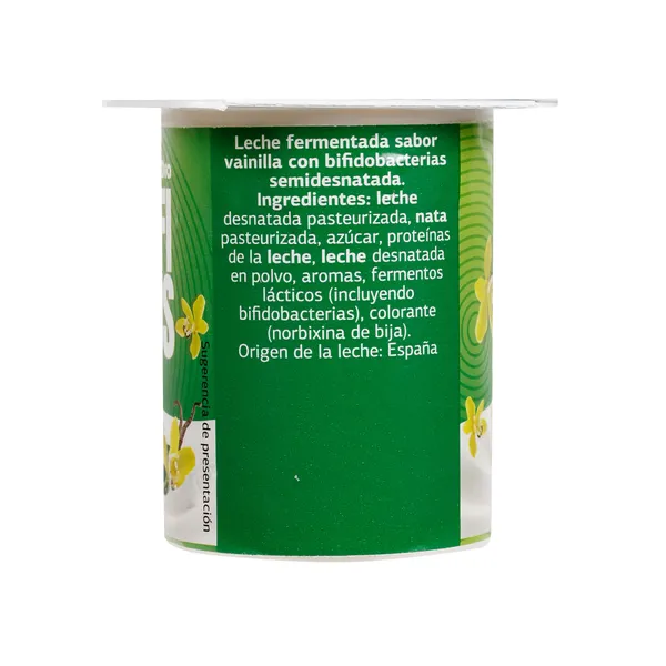 Bífidus sabor vainilla Dia pack 4 x 125 g 3