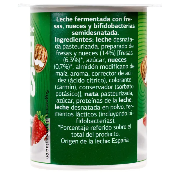 Bífidus con fresas y nueces Dia 4 x 125 g 4