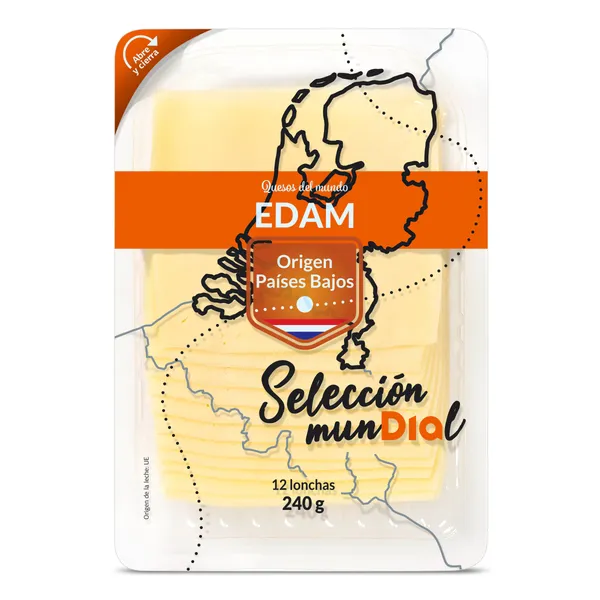 Queso edam Dia Selección Mundial 240 g 2