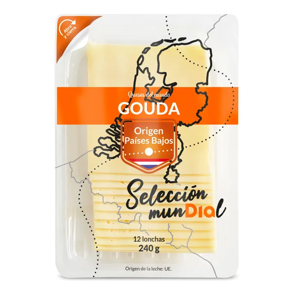 Queso gouda Dia Selección Mundial 240 g 2