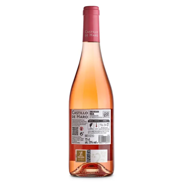 Vino rosado D.O. Rioja Castillo de Haro 75 cl 3