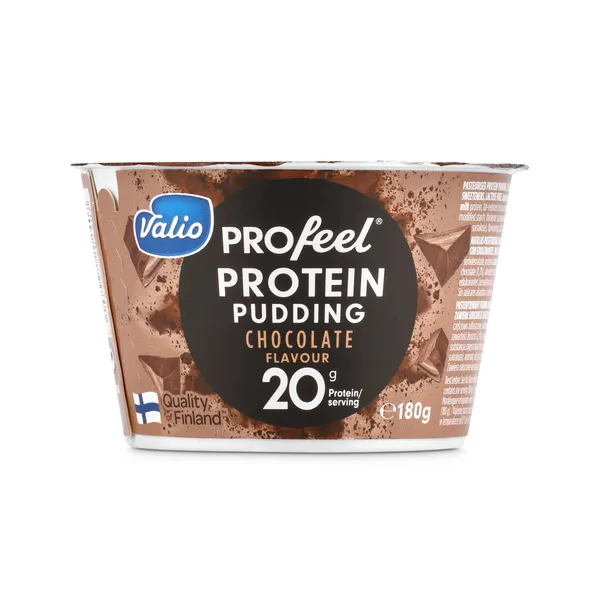Pudding de chocolate alto en proteínas Valio tarrina 180 g 2