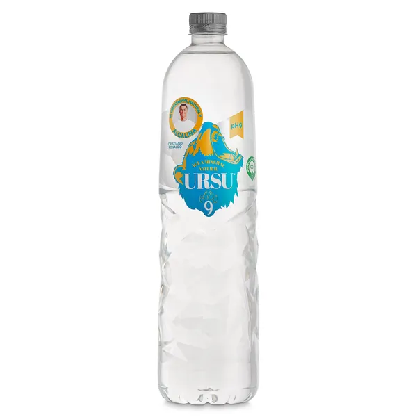 Agua mineral alcalina Ursu9 1,5 L 2