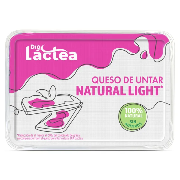 Queso de untar natural light Dia Láctea 250 g 3