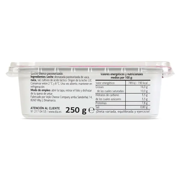 Queso de untar natural light Dia Láctea 250 g 5