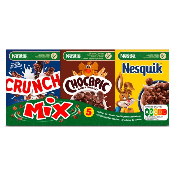 Cereales de desayuno surtidos mix Nestlé caja 190 g 2
