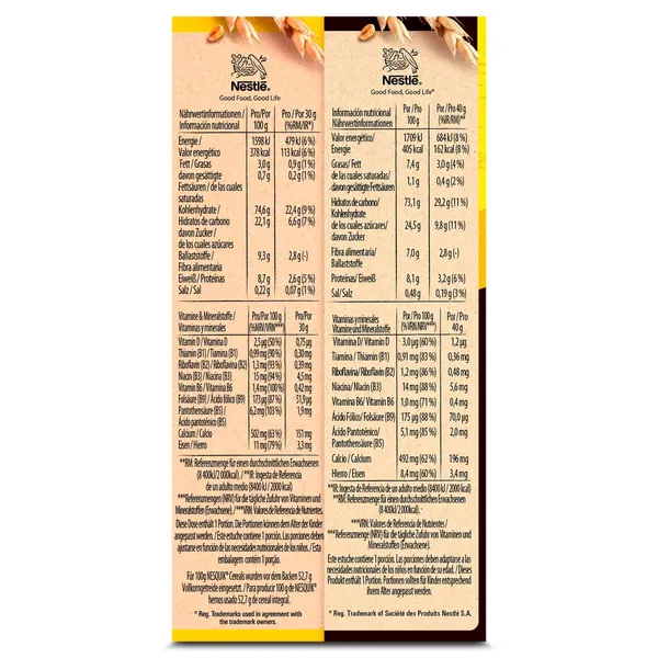 Cereales de desayuno surtidos mix Nestlé caja 190 g 4