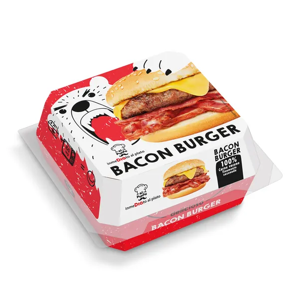 Hamburguesa con bacon Al Punto Dia 220 g