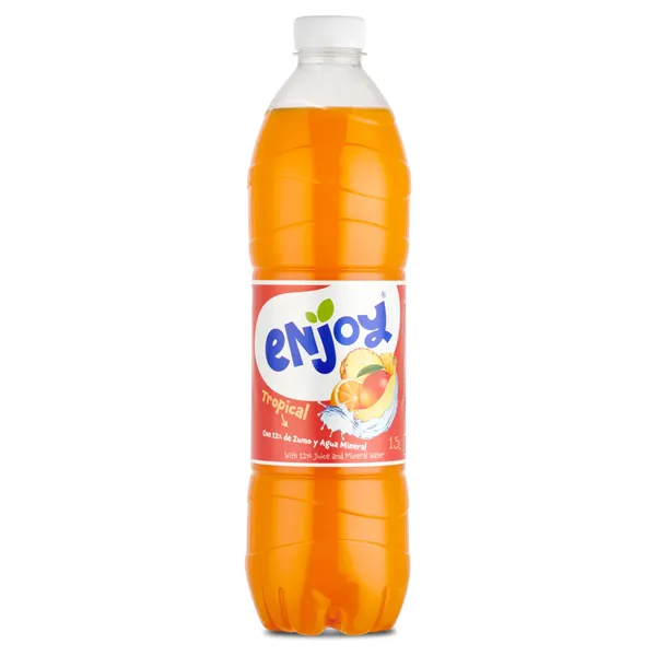 Refresco tropical sin gas Enjoy 1.5 L
