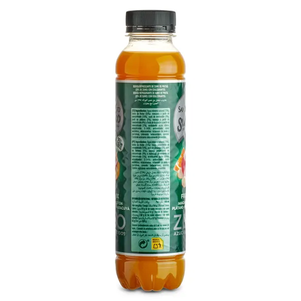 Refresco de mix de frutas zero sin gas San Benedetto 400 ml 4