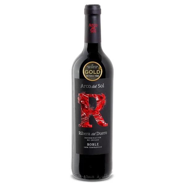 Vino tinto roble D.O. Ribera del Duero Arco del Sol 75 cl 2