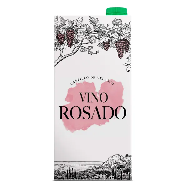 Vino rosado Castillo de Velasco 1 L 2