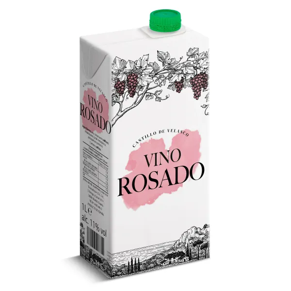 Vino rosado Castillo de Velasco 1 L 3