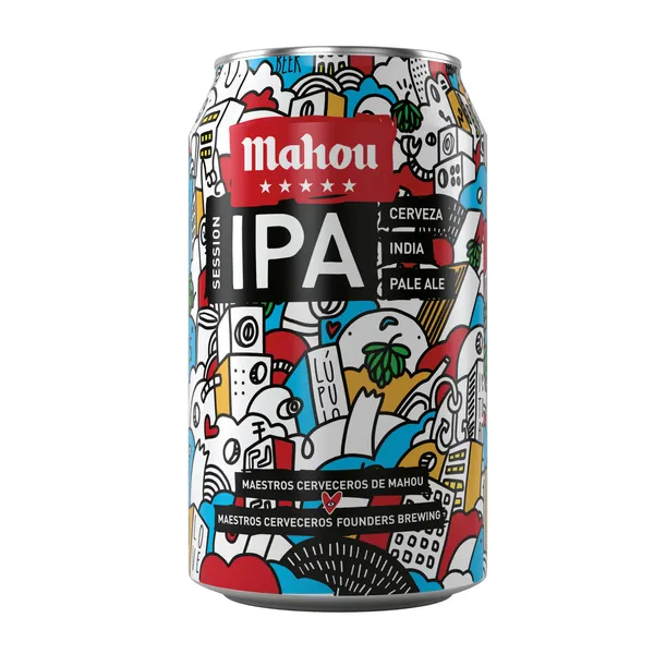Cerveza IPA Mahou 33 cl