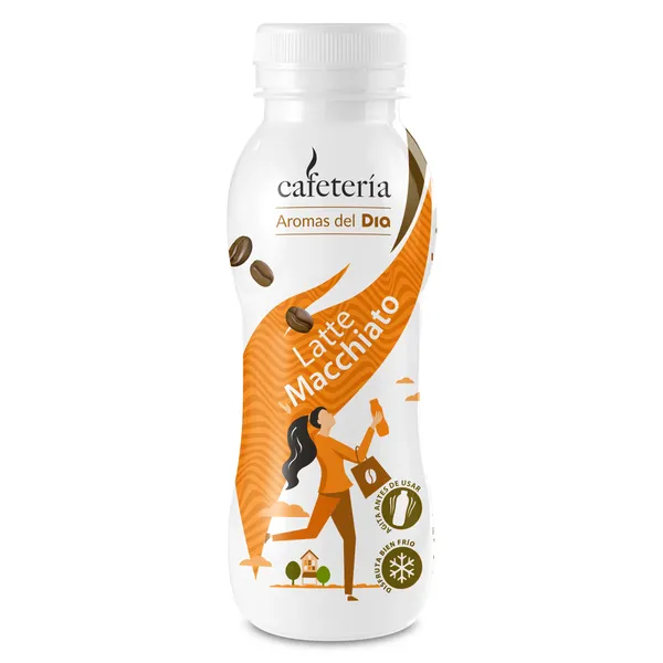 Café latte macchiato Dia Cafetería 230 ml