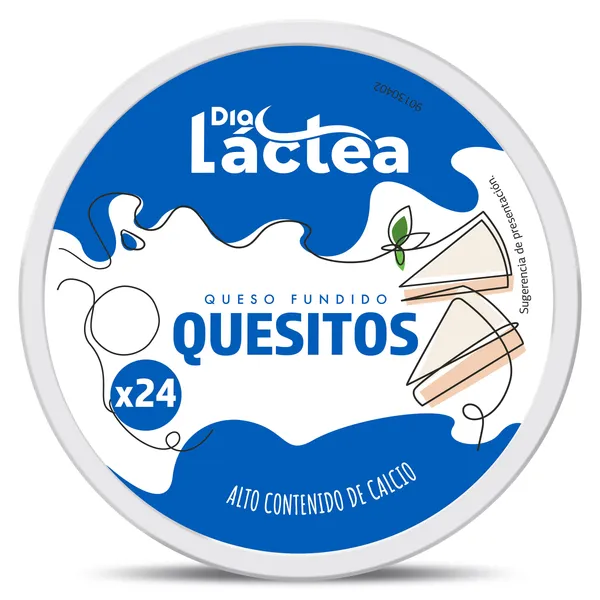Quesitos Dia Láctea 375 g 2