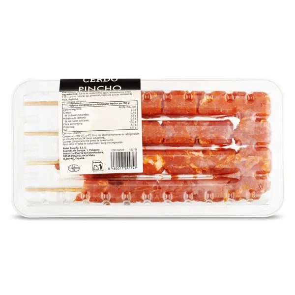 Pincho de cerdo adobado Selección de Dia 340 g 5