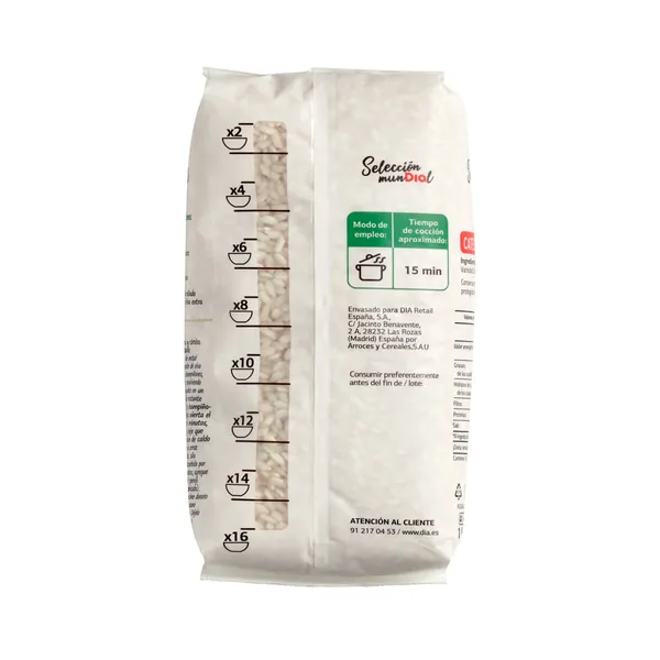 Arroz risotto Selección Mundial de Dia paquete 1 Kg 3