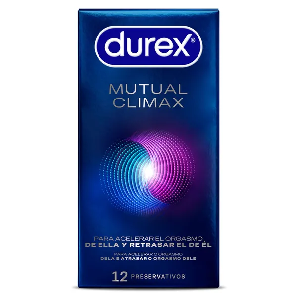 Preservativos mutual climax Durex caja 12 unidades