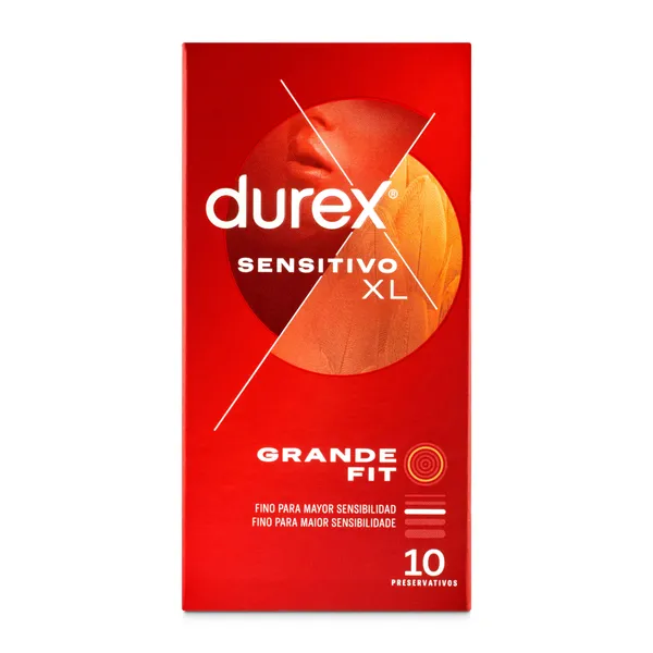 Preservativos sensitivo xl Durex caja 10 unidades 2