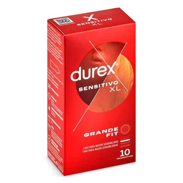 Preservativos sensitivo xl Durex caja 10 unidades