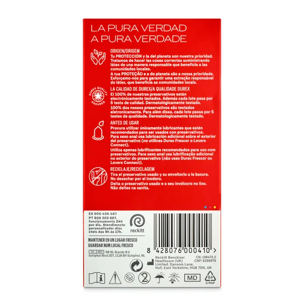 Preservativos sensitivo xl Durex caja 10 unidades 3