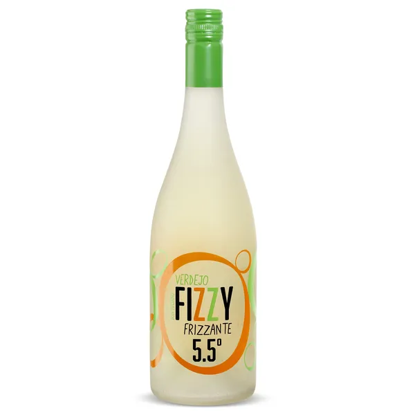 Vino frizzante verde Fizzy botella 75 cl
